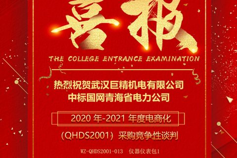 热烈祝贺凯时K66中标国网青海省电力公司2020 年-2021年度电商化采购竞争性谈判