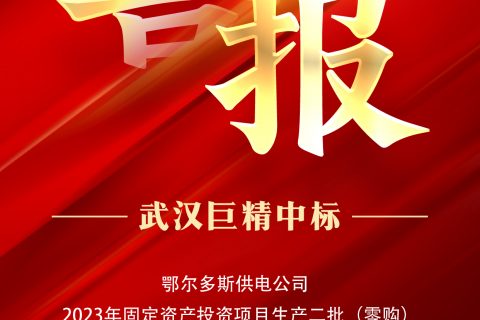 热烈祝贺凯时K66中标鄂尔多斯供电公司2023年牢靠资产投资项目生产二批（零购）营销一批等装备质料采购项目